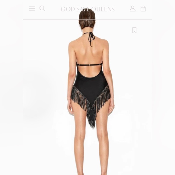 God Save Queens - Crystal Dress - Size 0-2 - Only Worn Once! - Picture 4 of 5